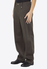 Straight-Leg Baggy Pants