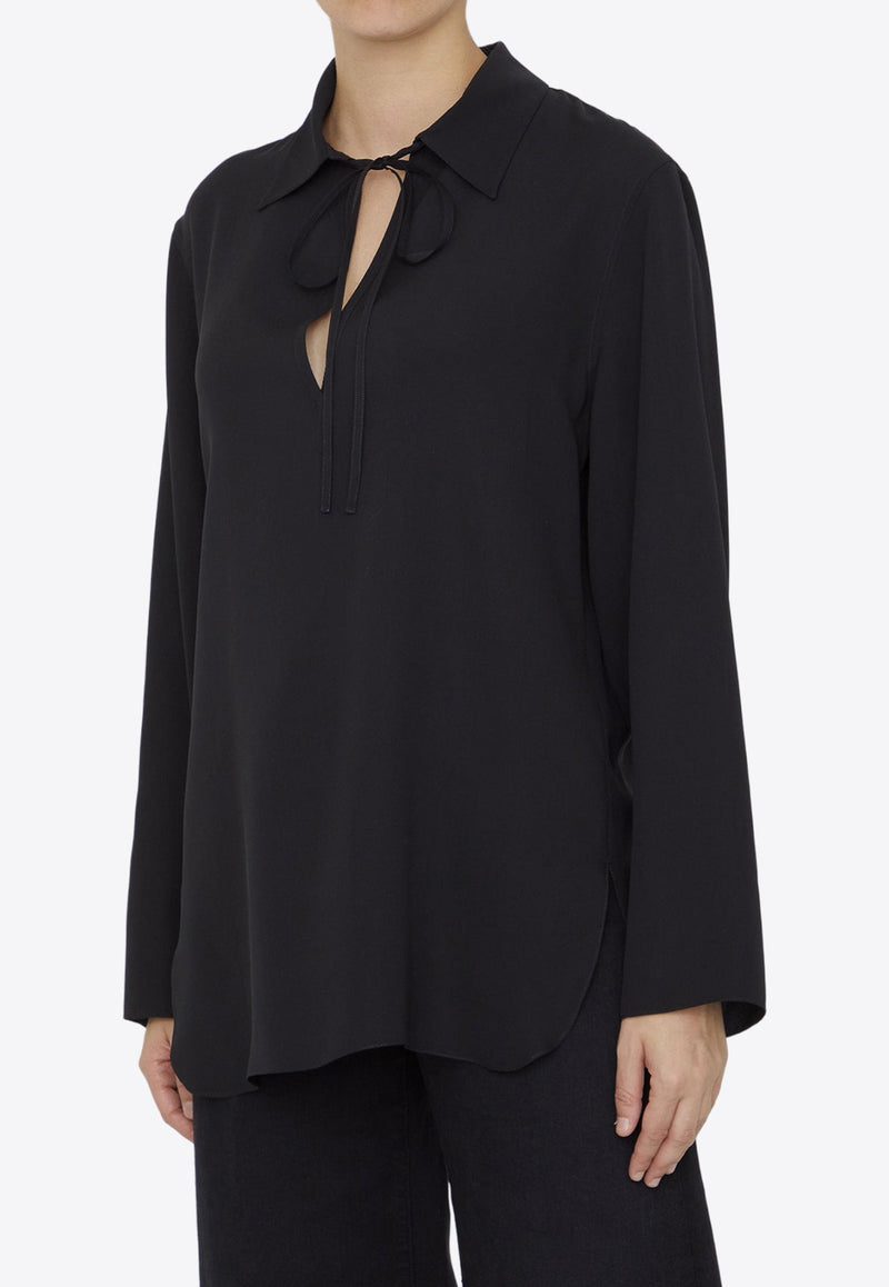 Malon Cut-Out Sleeved Blouse