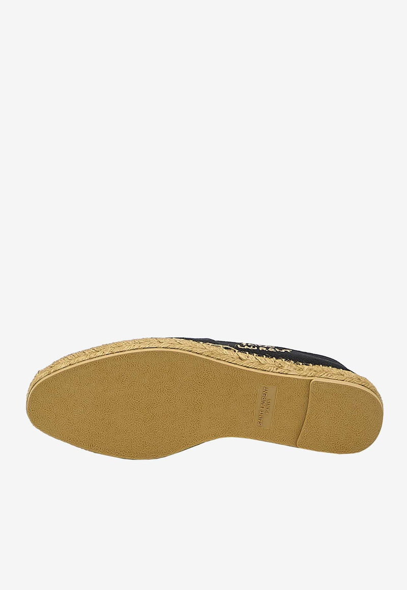 Logo-Embroidered Canvas Espadrilles