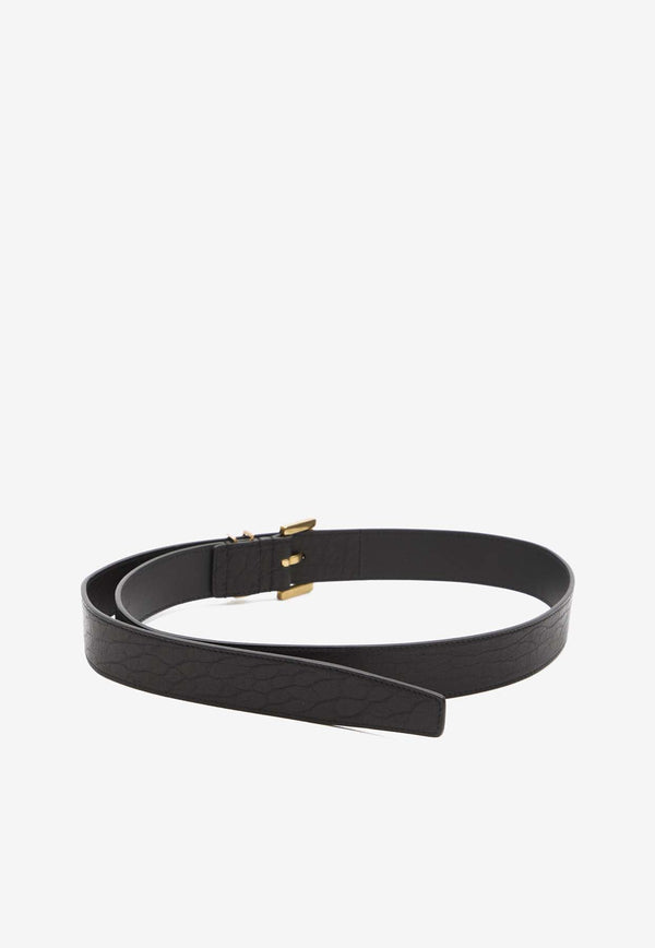 Cassandre Grained Leather Belt