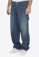 Americana Wash Straight-Leg Jeans