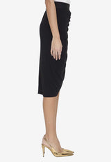 Asymmetrical Draped Skirt