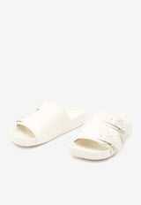 Ease Leather Double-Strap Slides