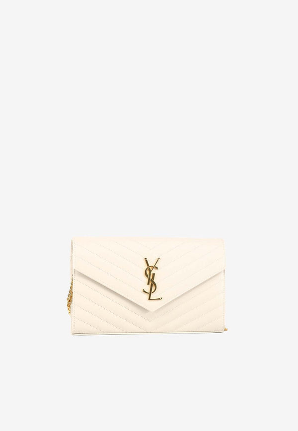 Cassandre Chain Wallet in Quilted Leather