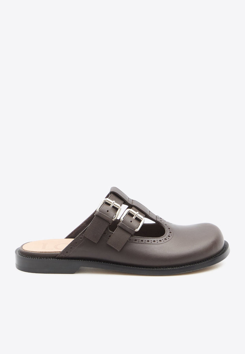 Campo Mary Jane Leather Mules