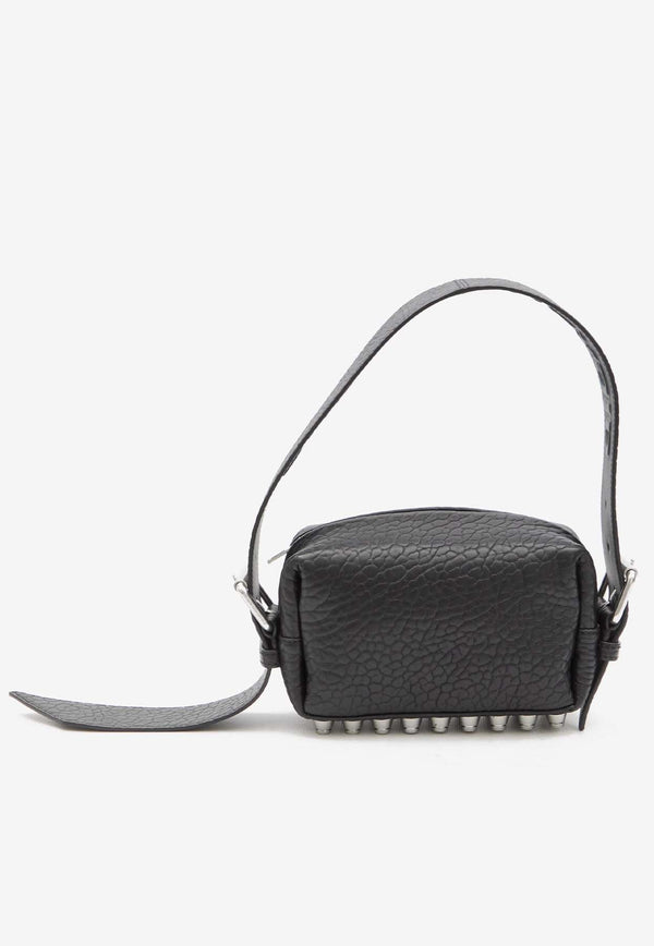 Small Ricco Leather Shoulder Bag