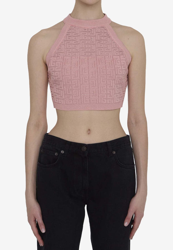 PB Labyrinth Knit Crop Top