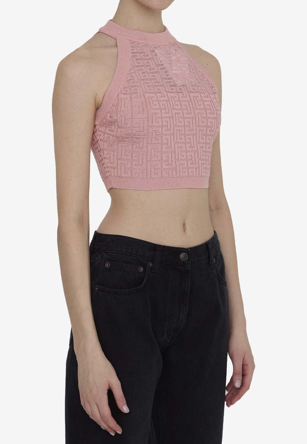 PB Labyrinth Knit Crop Top