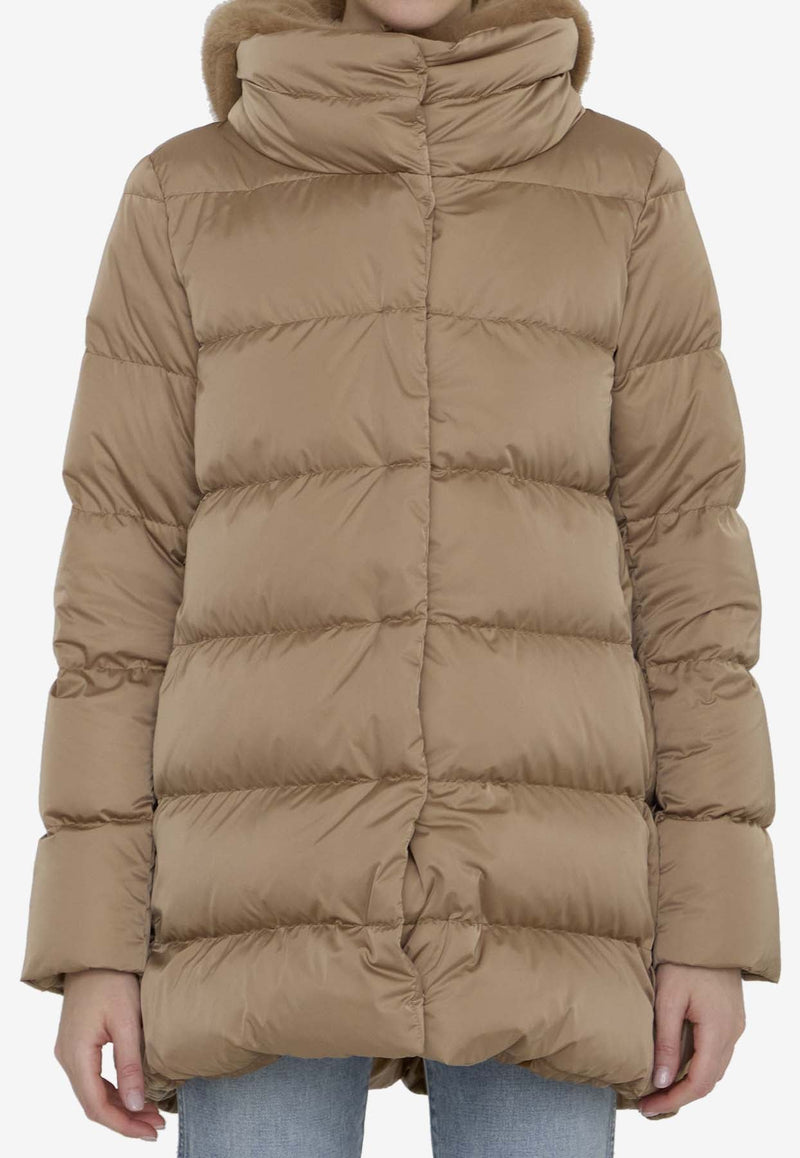 Down Jacket in Tech Fabric