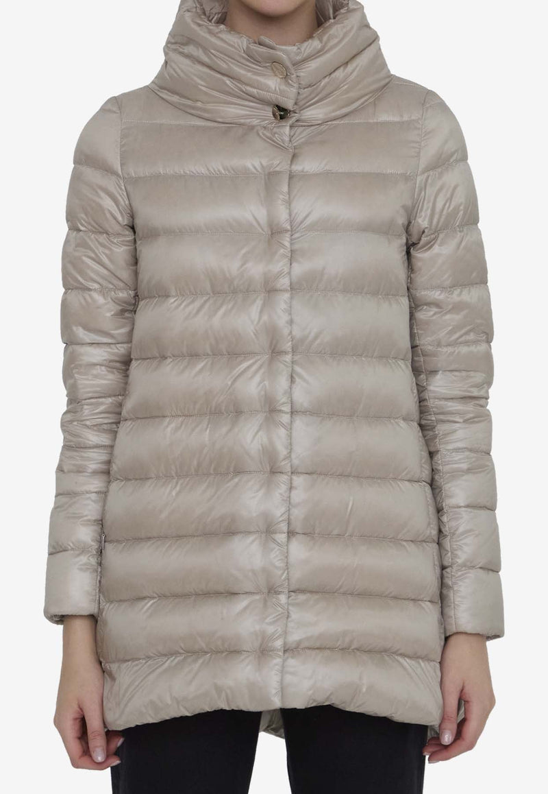 Down Jacket in Tech Fabric