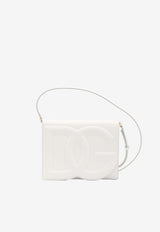 DG Logo Leather Crossbody Bag