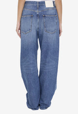 High-Rise Wide-Leg Jeans