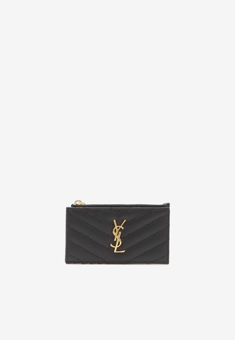 Cassandre Fragments Zip Cardholder