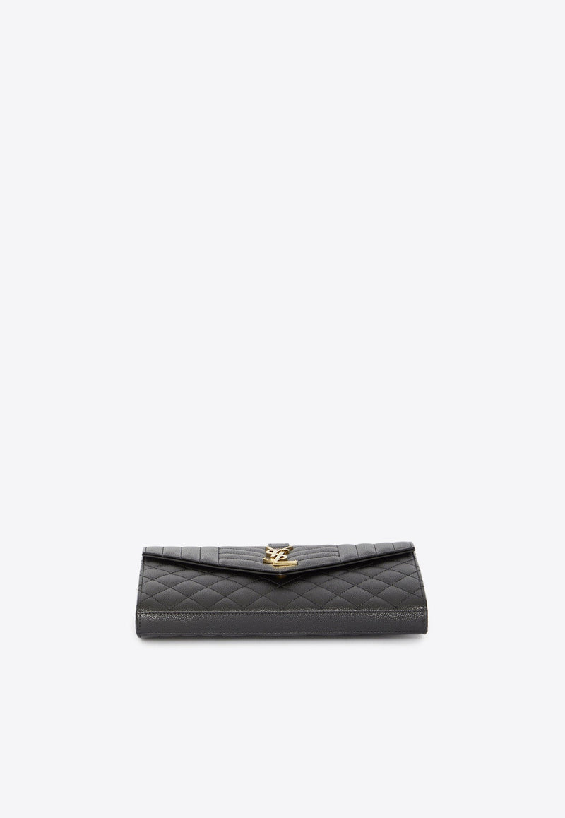Cassandre Quilted Leather Chain Clutch