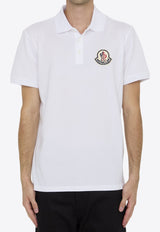 Logo Patch Short-Sleeved Polo T-shirt