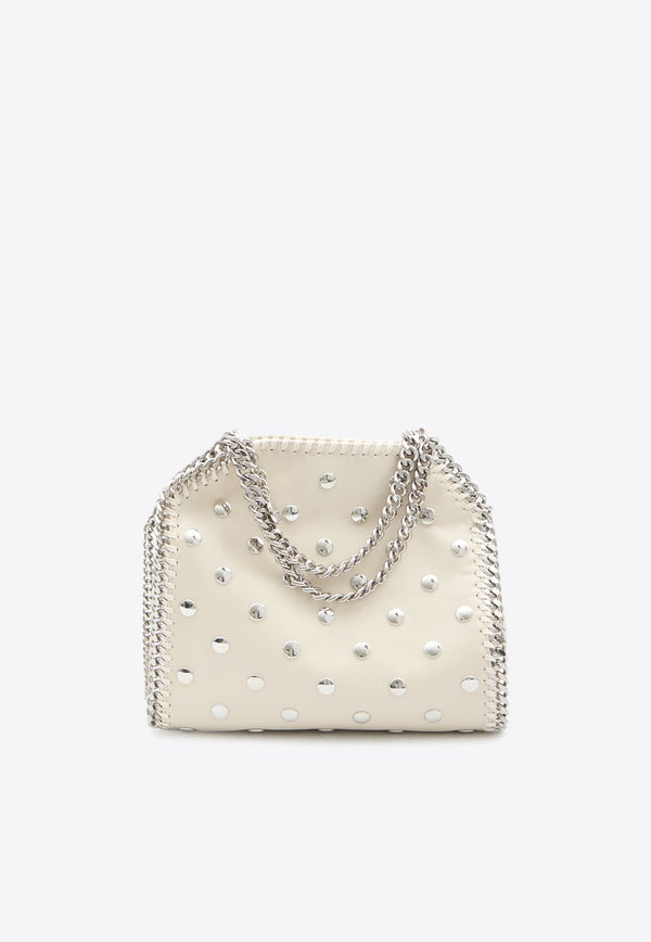 Mini Falabella Studded Leather Tote Bag