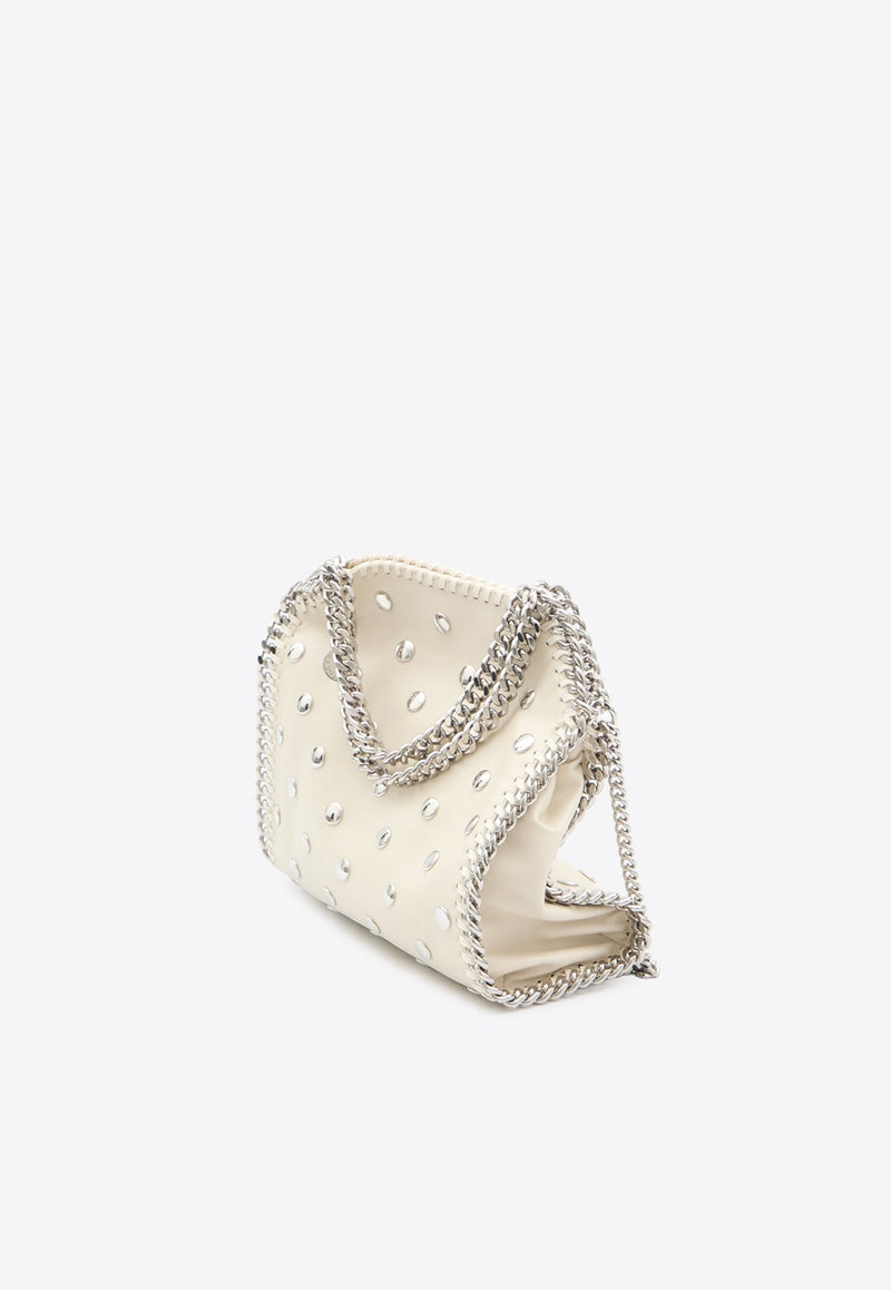 Mini Falabella Studded Leather Tote Bag