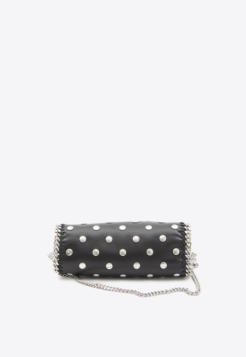 Mini Falabella Studded Leather Tote Bag