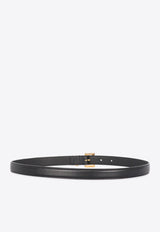 Cassandre Box Leather Belt