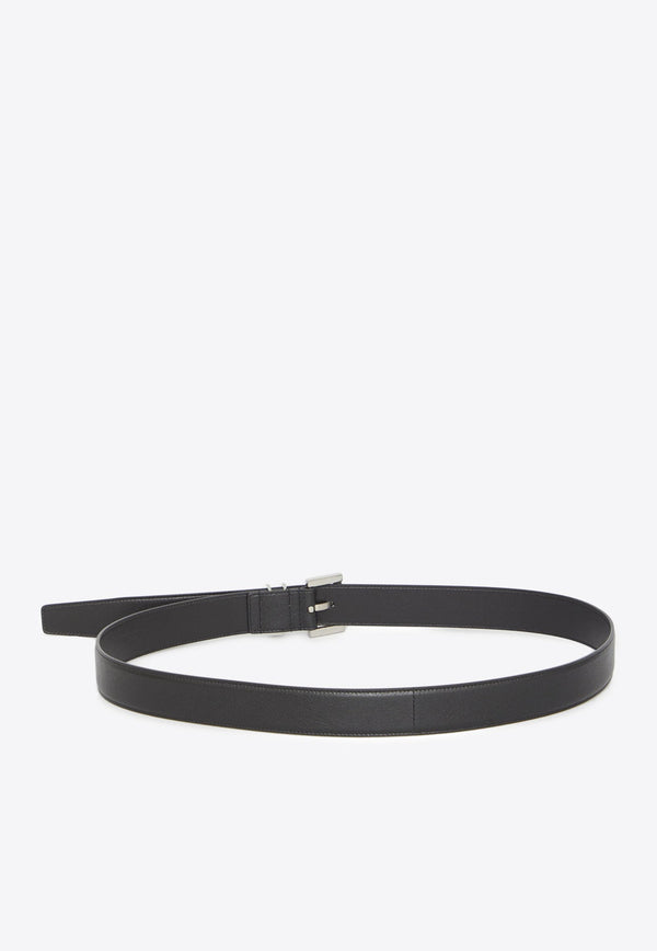 Cassandre Smooth Leather Belt