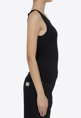 Cassandre Embroidered Wool Tank Top
