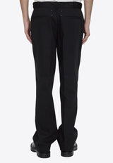 Straight-Leg Tailored Pants