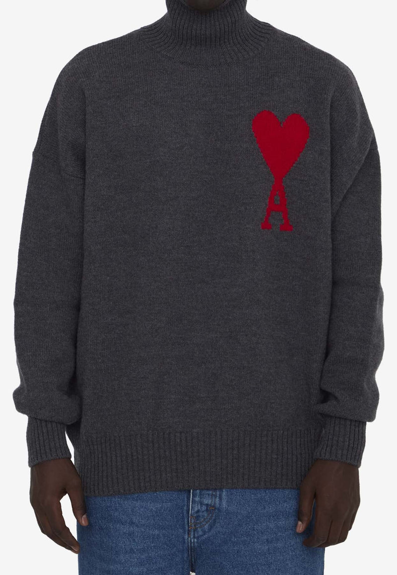 Ami De Coeur Intarsia Knit Sweater