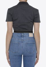 Cropped Polo T-shirt