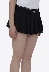 Cheerleader Pleated Mini Skirt