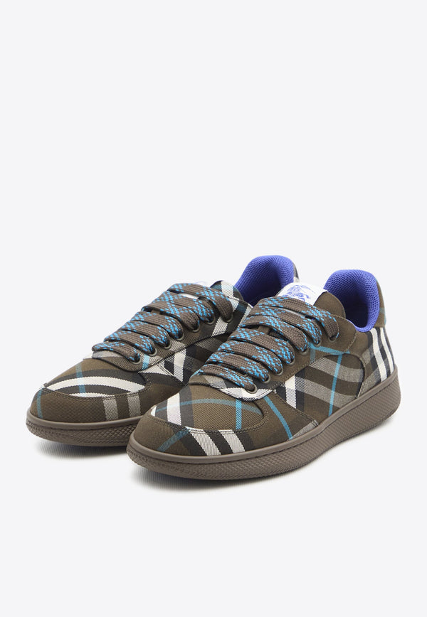 Check Terrace Low-Top Sneakers