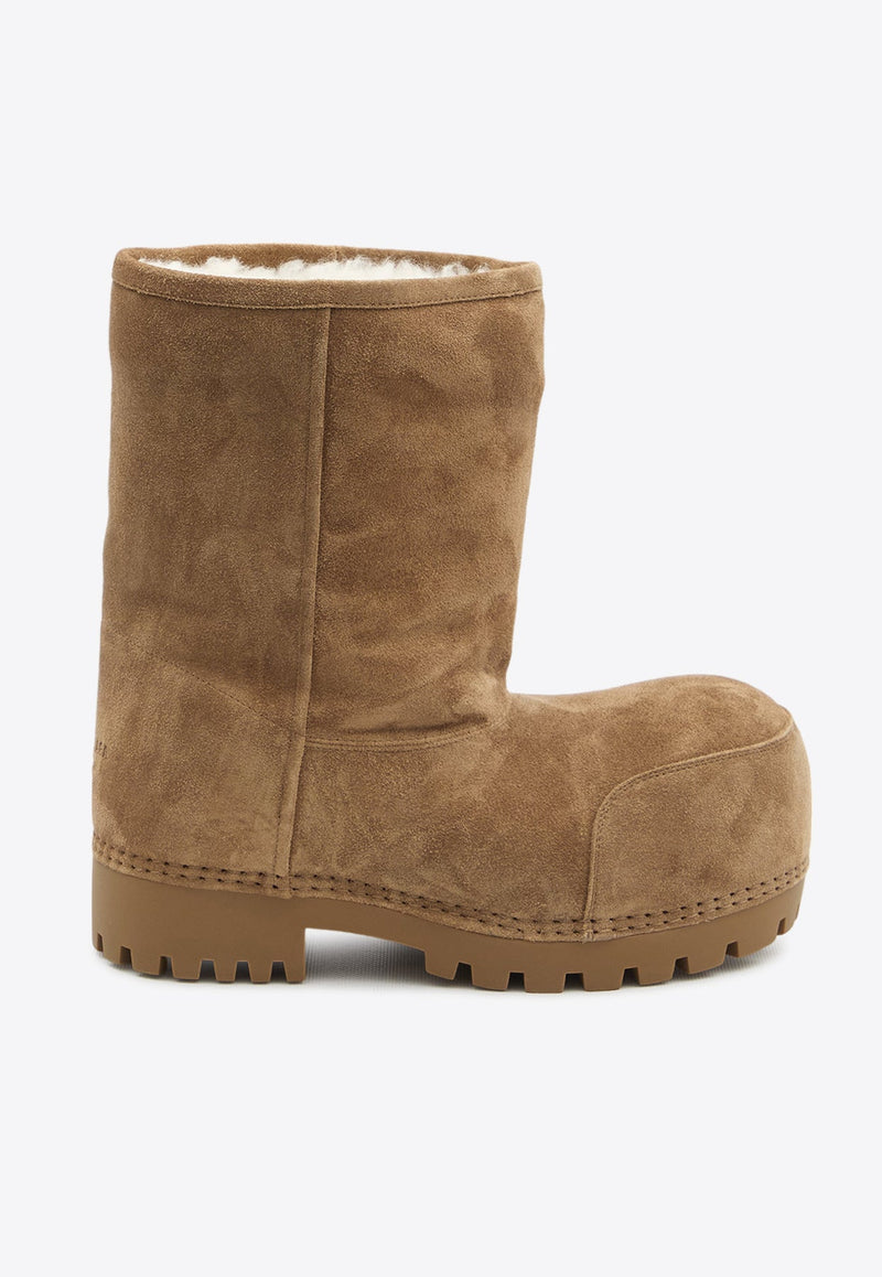 Alaska Fur Ankle Boots