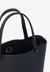 Small Park Grained Leather Tote Bag