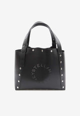 Large Studded Logo Tote Bag