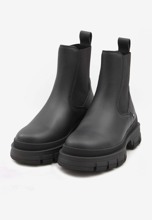 Hevea Leather Chelsea Boots