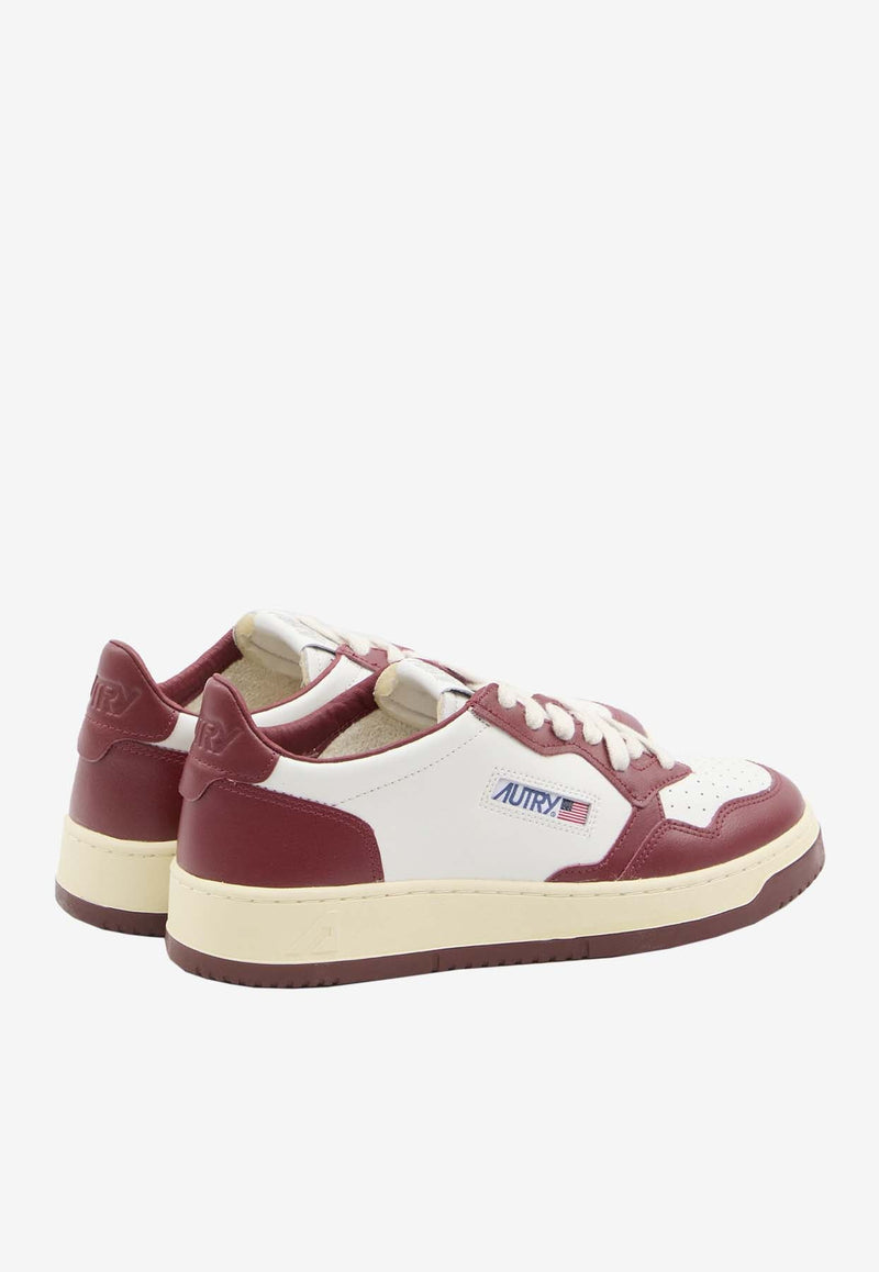 Medalist Low-Top Leather Sneakers