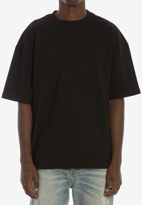 Embroidered Logo Oversized T-shirt