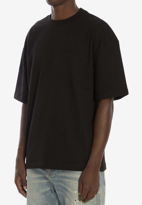 Embroidered Logo Oversized T-shirt