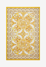 Majolica Print Beach Towel