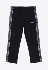 Boys Logo Tape Track Pants