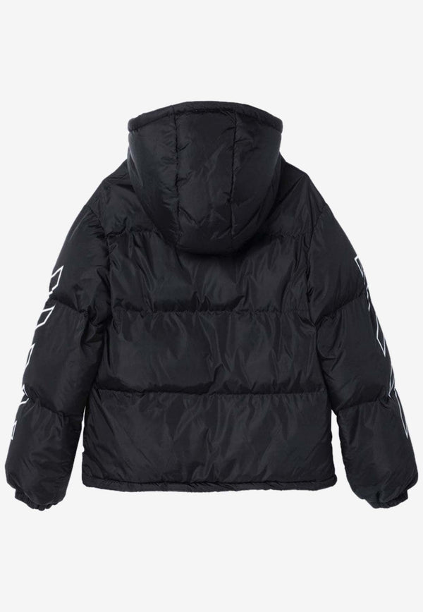 Boys Logo Print Padded Jacket