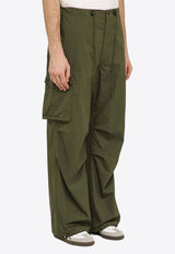 Filed Cargo Casual Pants