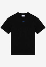 Embroidered Logo Crewneck T-shirt