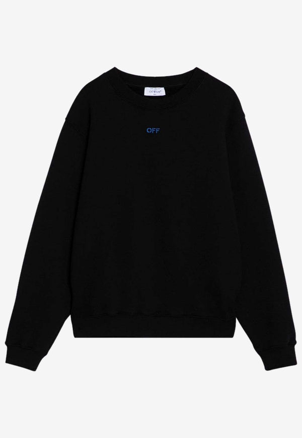 Embroidered Logo Crewneck Sweatshirt