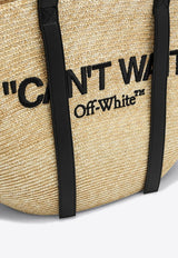 Day Off Woven Raffia Tote Bag