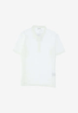 Boys Polo T-shirt in Linen