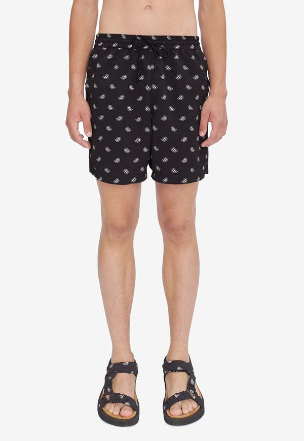 Bobby Bandana Motif Swim Shorts