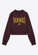 Logo Print College Sweatshirt