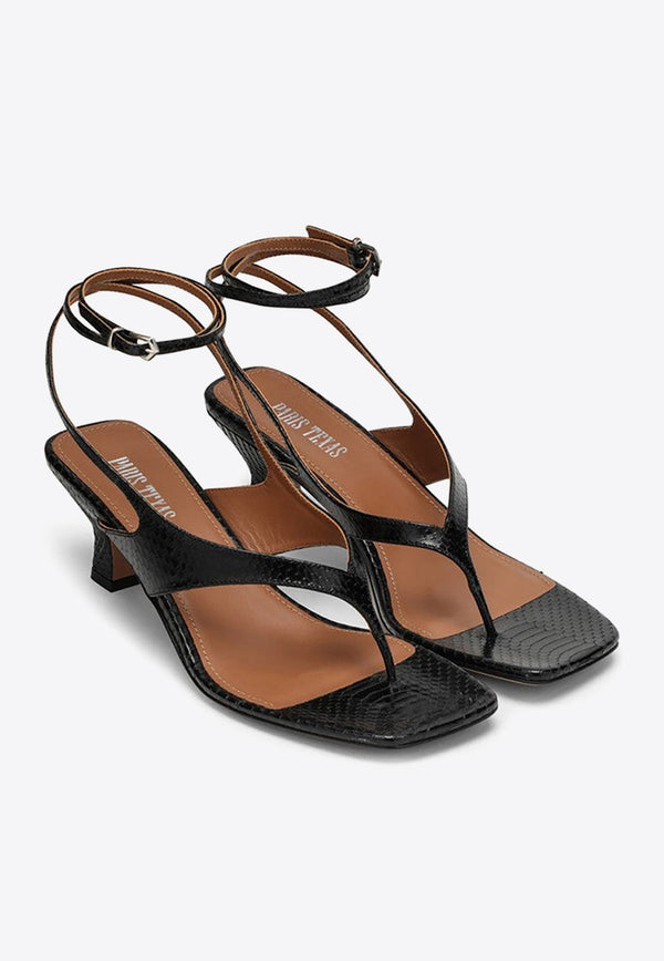 Portofino 55 Leather Thong Sandals