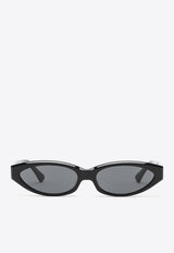 Quin Oval Sunglasses