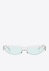 Quin Oval Sunglasses